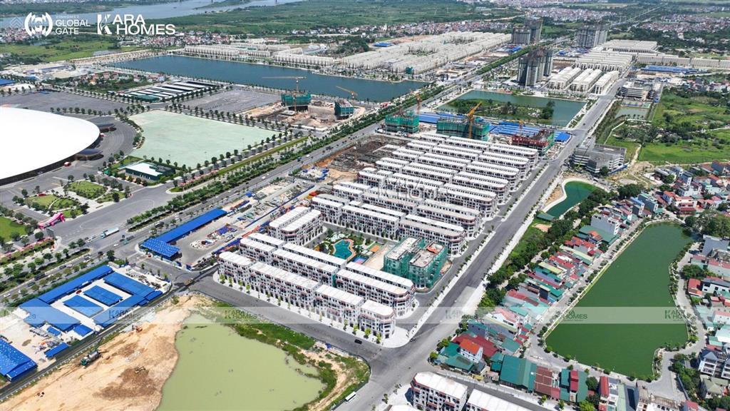Bán liền kề vinhomes global gate cổ loa 127,6m² phân khu hoàng gia, vị trí đẹp, giá 46 tỷ