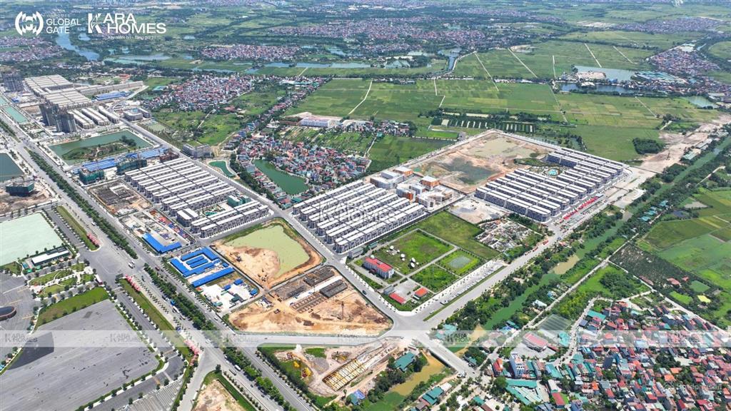 Bán liền kề vinhomes global gate cổ loa 127,6m² phân khu hoàng gia, vị trí đẹp, giá 46 tỷ