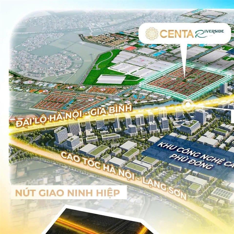 Sở hữu biệt thự view sông đẳng cấp tại centa riverside di chuyển đến phố cổ chỉ 15 phút