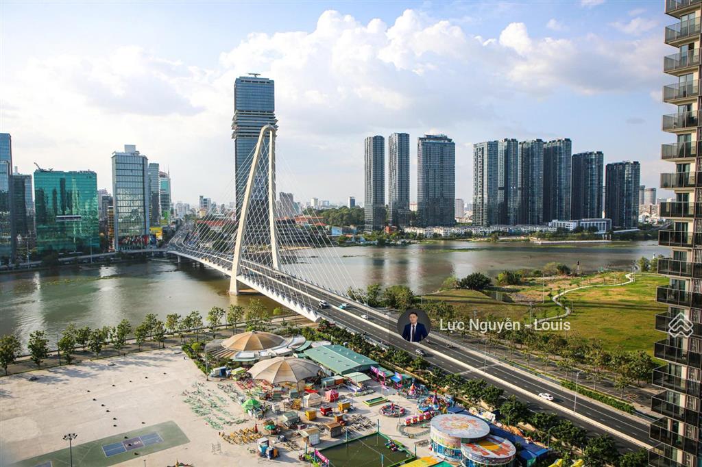 Louis bán 2pn hoa hậu view cầu ba son sông sài gòn sẵn sổ hồng  the opera  giá 43 tỷ