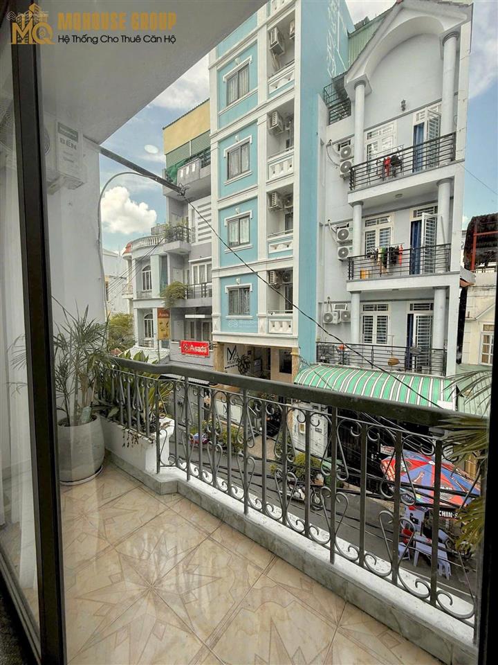 Cho thuê căn hộ mini ban công full nội thất, giáp q1, q2 cầu thị nghè, vòng xoay đbp giá chỉ 9tr/th