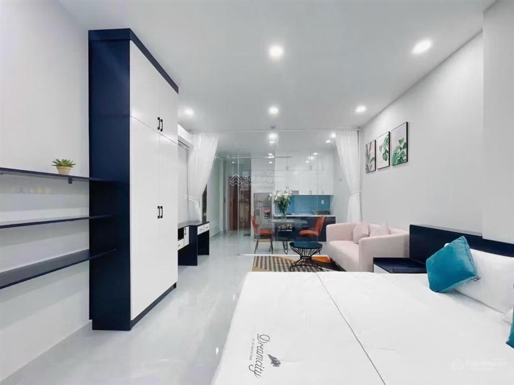 Cho thuê căn hộ 1pn ban công full nội thất, máy giặt riêng, đường lý chính thắng, giá chỉ 10tr/th