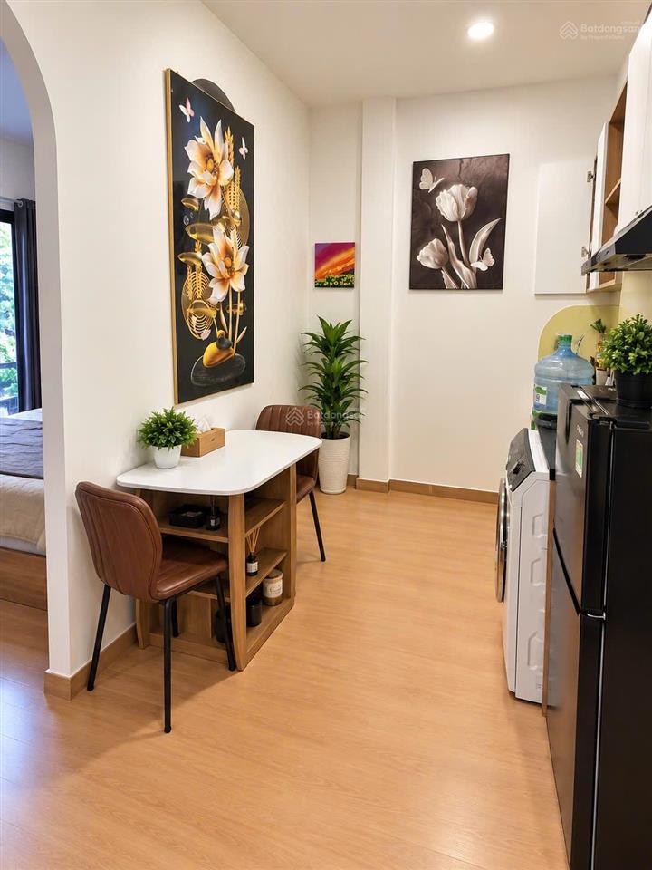 Cho thuê căn hộ 1pn full nội thất gần khu cv gia định, vị trí tiện đi các quận trung tâm, sân bay