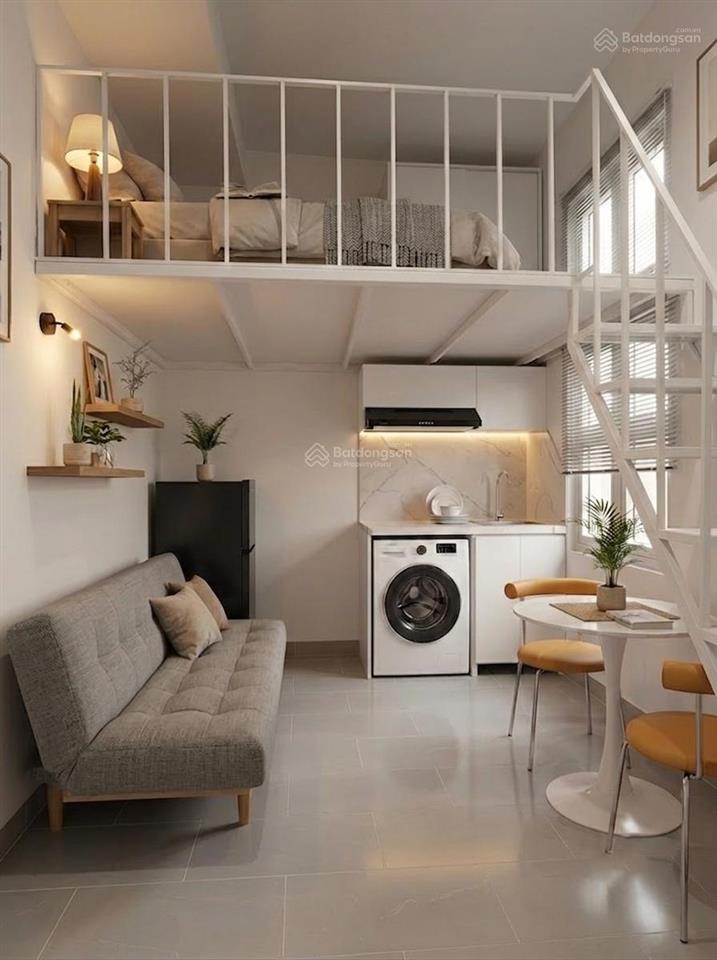 Cho thuê căn hộ full nội thất gần khu đh văn lang, chợ bà chiểu bình thạnh