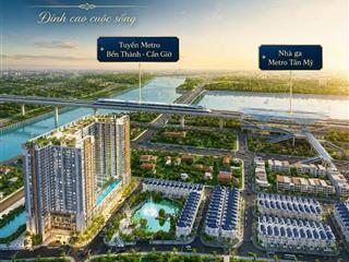 The peak garden quận 7  căn hộ liền kề phú mỹ hưng giá từ 75triệu/m²,  ngay để nhận giỏ hàng đẹp