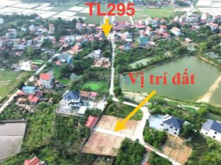 Chính chủ bán đất cầu trang  gần đường tỉnh 295  diện tích 100m², giá 1,25 tỷ