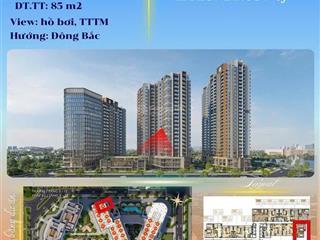 Bán quỹ căn hộ 3pn the global city căn góc hướng đông nam view trực diện kênh đào và nhạc nước