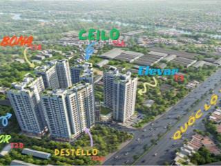 Bán căn hộ destino căn lớn 1,75 tỷ/căn, ck lên đến 10,5%, ân hạn gốc&lãi 24 tháng, tặng căn 1pn,1wc