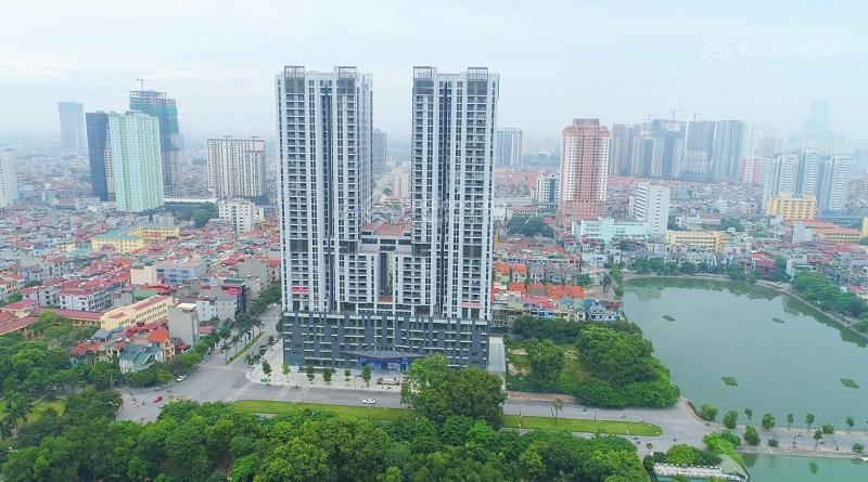 Căn góc trục 04 tháp b  new skyline văn quán view hồ nhỉnh 8 tỷ. dt105m, 2pn + 1. cc 0969 139 ***