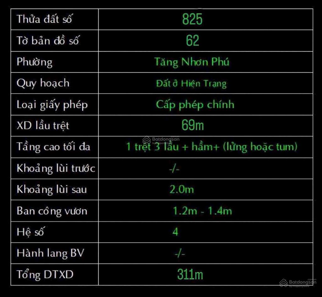 Mặt tiền hẻm 7 đường 182, phường tăng nhơn phú a, đường 10m, giá 5tỷ850tr   0938 325 ***