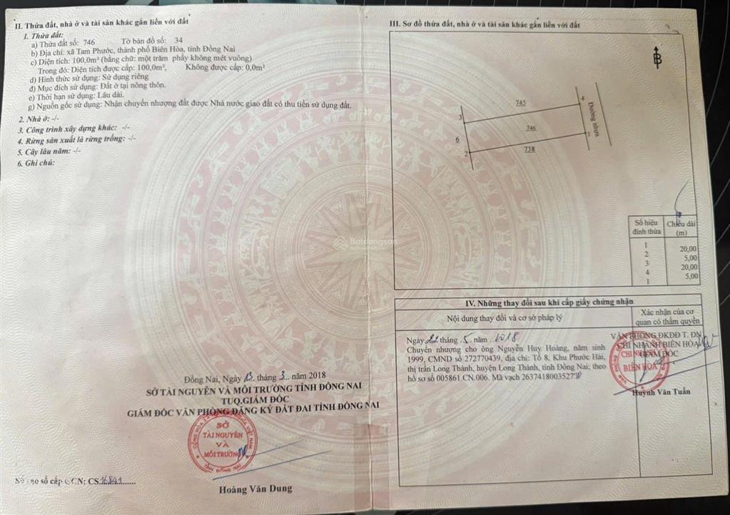 Ngay tp biên hoà  5x20m  kdc kín cạnh kcn  1,3tỷ   0938 325 ***