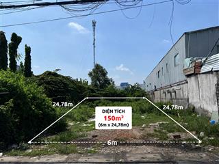 Đất ngộp giá mềm 1 sẹc ql22 cách bv xuyên á 4km 150m² 1,2 tỷ sổ hồng riêng