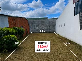 Ngay cầu vượt củ chi, cách vinhome 15p chạy xe. chủ ngộp cần ra lô đất 160m² 1 tỷ shr
