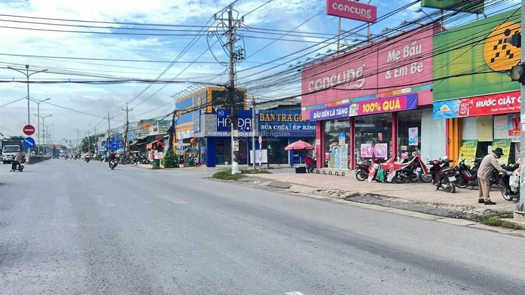 Đất buôn bán kinh doanh đ. nguyễn thị lắng củ chi. dt 160m2 sổ hồng riêng, full thổ cư