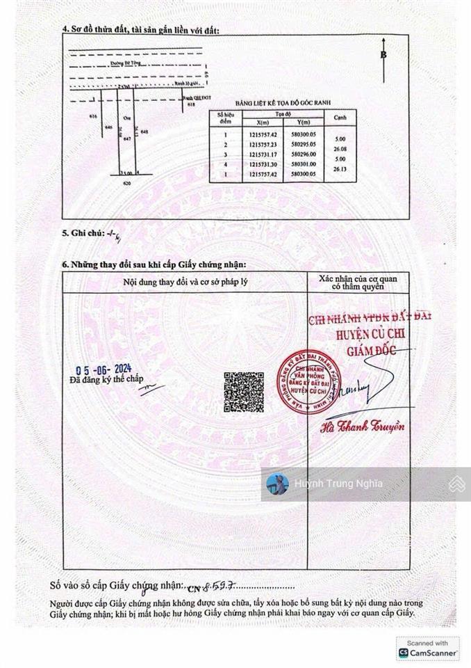 Dt 5x26m shr. giá 1 tỷ cạnh bến xe củ chi và kcn tây bắc, tân an hội đường 12m kinh doanh đẹp