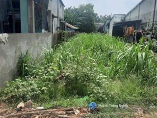 Chủ kẹt tiền bán gấp miếng đất shr (dt 101m2 ) đường trung mỹ  tân xuân, hóc môn