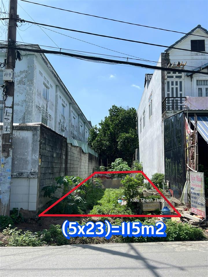 Chủ ngộp gửi bán lô đất 115m² giá 650 triệu ngay trung tâm trảng bàng, gần chợ trảng bàng