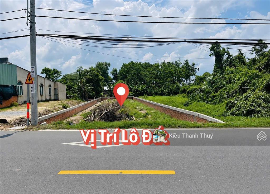 156m² đất gần vin hóc môn cách 10 phút đi xe, giá 1,3 tỷ ở đ. nguyễn thị lắng  tân phú trung, shr