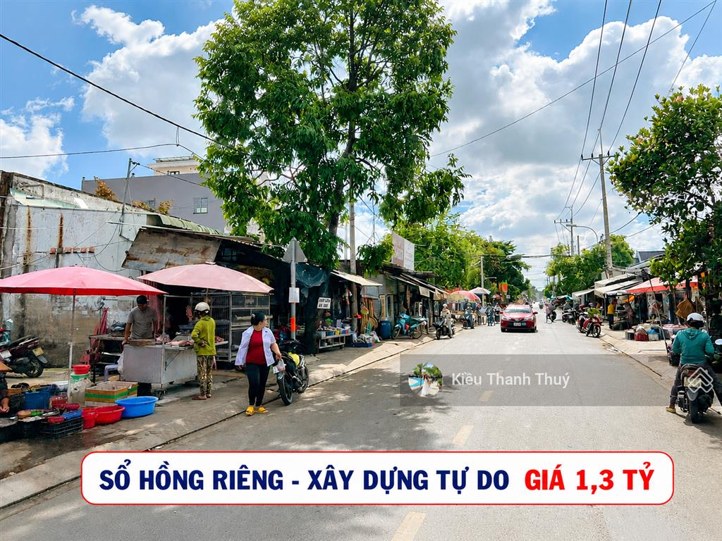 125m2/1,3 tỷ. đường trần văn chẩm, tân thông hội. cách chợ việt kiều 500m di chuyển. shr