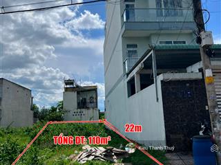 110m2 (5x22m) / 1,050 tỷ. đ.suối lội, tân thông hội. cách bệnh viện xuyên á 10p di chuyển. shr