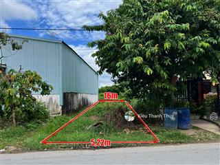 (5,22x16m)=85m2/ 980 tr . shr. đ.lê minh nhựt, tân thông hội, củ chi. cách ql22 chỉ 400m di chuyển.
