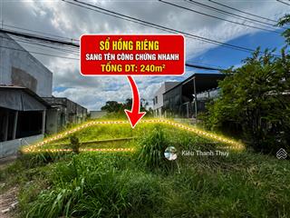 Hàng ngộp! (8x30m)=240m²/ 780 triệu. đ.tỉnh lộ 2, tân phú trung. phù hợp khách mua về xây nhà vườn