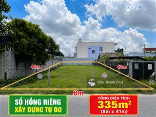 Cần bán lô đất giá 720 triệu, đ.đt 787, ngay trung tâm thị xã trảng bàng. 335m2, sổ sẵn (ngang 8m)