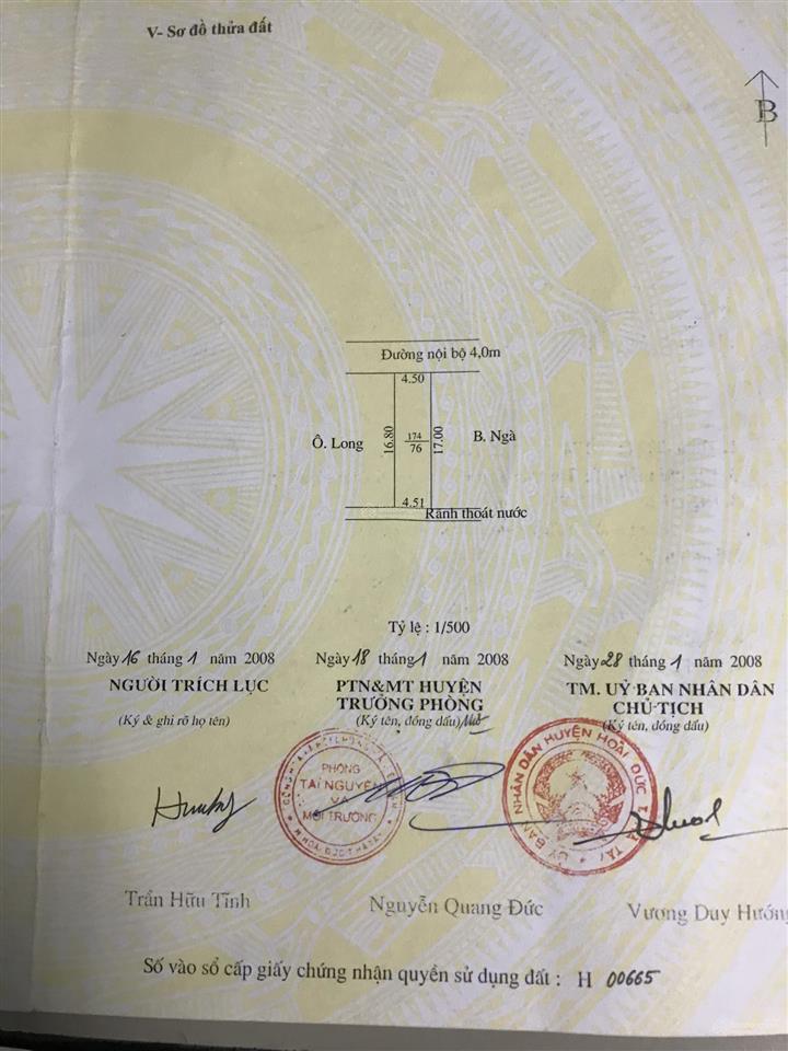 Bán nhà đất diện tích 76m2. đất đô thị phân lô trong khu tập thể quân đội, sát khu đô thị lideco.