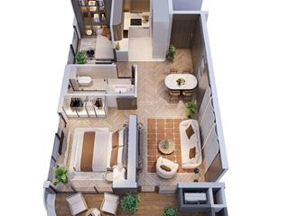 Căn 1pn+1 mã căn view đẹp nhất dự án the legend đà nẵng giá tts chỉ 9.5 tỷ bàn giao nội thất 5*