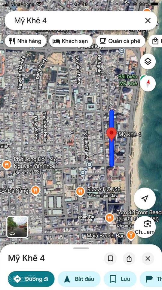 Bán đất nền view đẹp tại mỹ khê 4, 80 tỷ, 450 m2