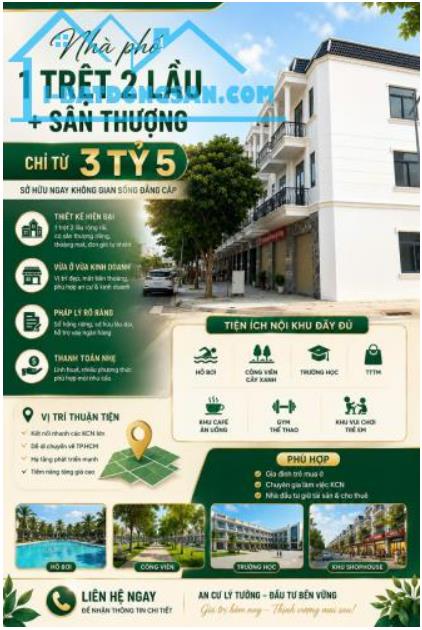 Nhà phố 3.5 tỷ