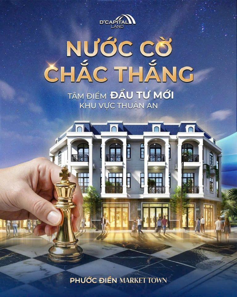 Nhà Phố Shophouse Phước Điền Market Town Bình Chuẩn, Thuận An, Bình Dương