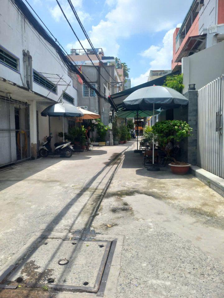 BÁN NHÀ 4 TẦNG, QUẬN 6, HXH 6 MÉT ,GẦN ĐƯỜNG HẬU GIANG , 61M2 NỞ HẬU, CHỈ 5,XX TỶ 