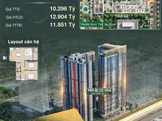 Căn 1PN Hướng Đông Nam 53.2m² Tại Lumière Hanoi Seasons Garden  Không Gian Sống Chuẩn