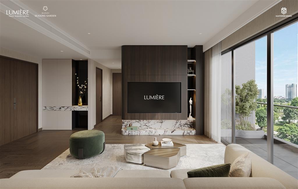 💎 CĂN HỘ LUXURY 2PN – LUMIÈRE HANOI SEASONS GARDEN