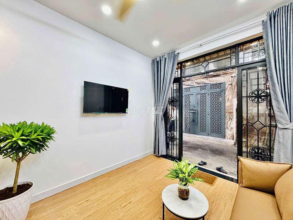 40M2 - Hẻm Xe Hơi Siêu Thoáng - Sát Emart 2 Nhà mới xây hoàn công đủ