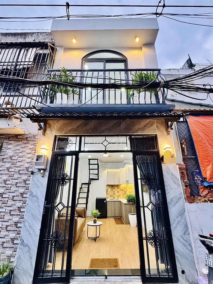 40M2 - Hẻm Xe Hơi Siêu Thoáng - Sát Emart 2 Nhà mới xây hoàn công đủ