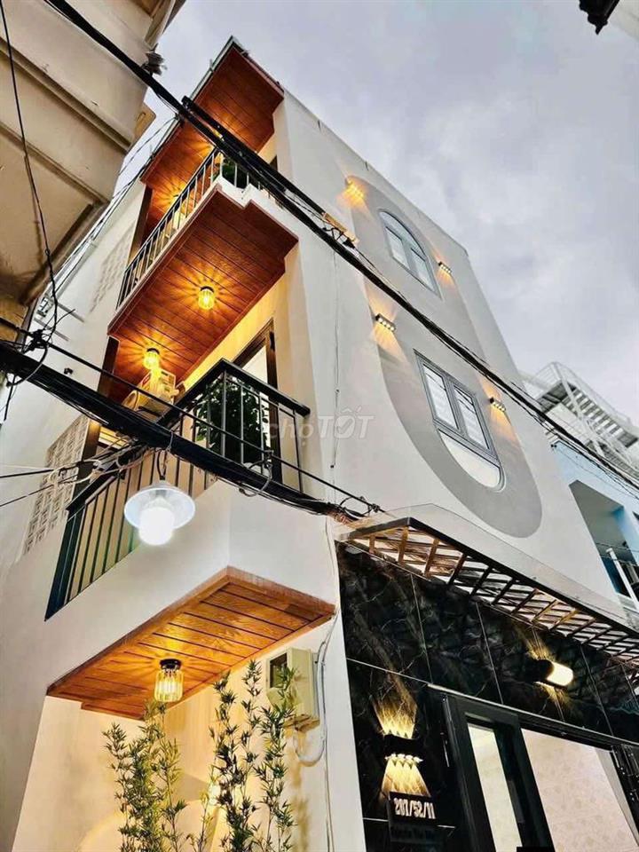 20M2 3 tầng hẻm 3M Nguyễn Văn Đậu không quy hoạch