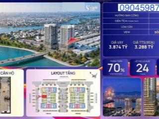 Căn hộ 2PN View sông Cẩm Lệ – Chỉ 3,288 tỷ 