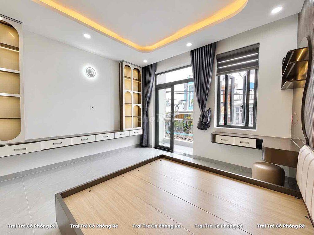 🎉 CHO THUÊ STUDIO NGAY AEON MALL TÂN PHÚ, BAN CÔNG FULL NỘI THẤT