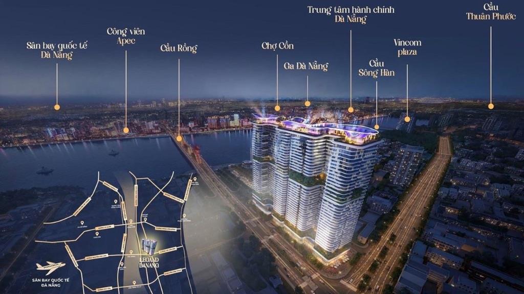 🌟 THE LEGEND ĐÀ NẴNG – BIỂU TƯỢNG SỐNG SANG GIỮA TRUNG TÂM THÀNH PHỐ BIỂN 🌟