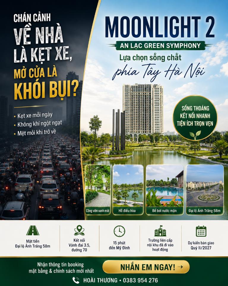 🚦 CHÁN CẢNH VỀ NHÀ LÀ KẸT XE, MỞ CỬA LÀ KHÓI BỤI?