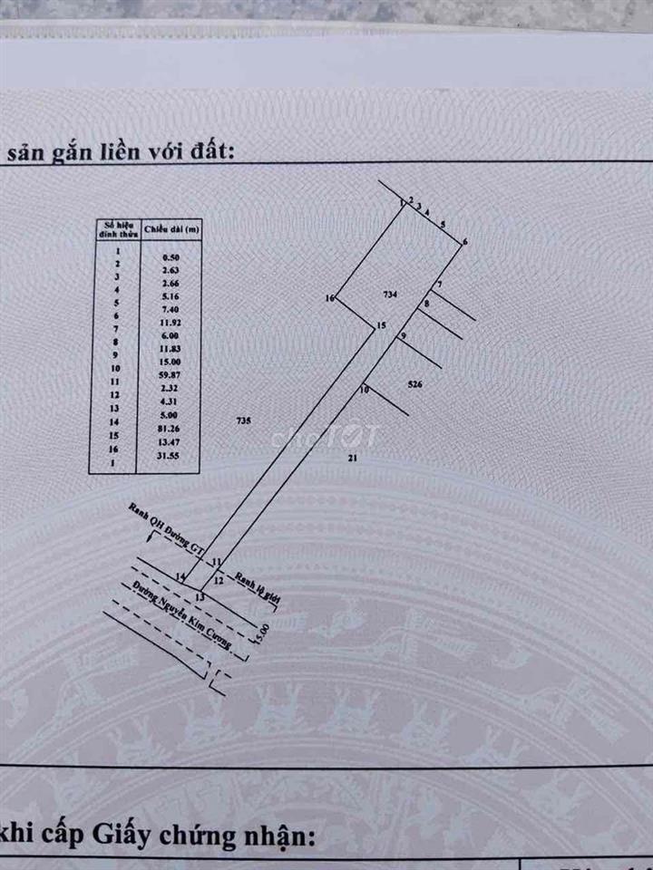🔥 MẶT TIỀN NGUYỄN KIM CƯƠNG – HƠN 1.000M² – CHỈ 3,7 TỶ 🔥