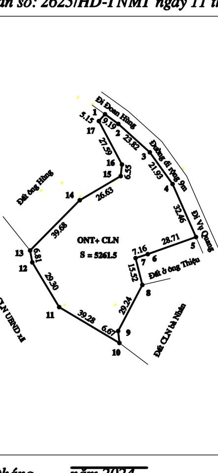 CHÍNH CHỦ BÁN 3 LÔ ĐẤT THỔ CƯ TẠI ĐOAN HÙNG, PHÚ THỌ