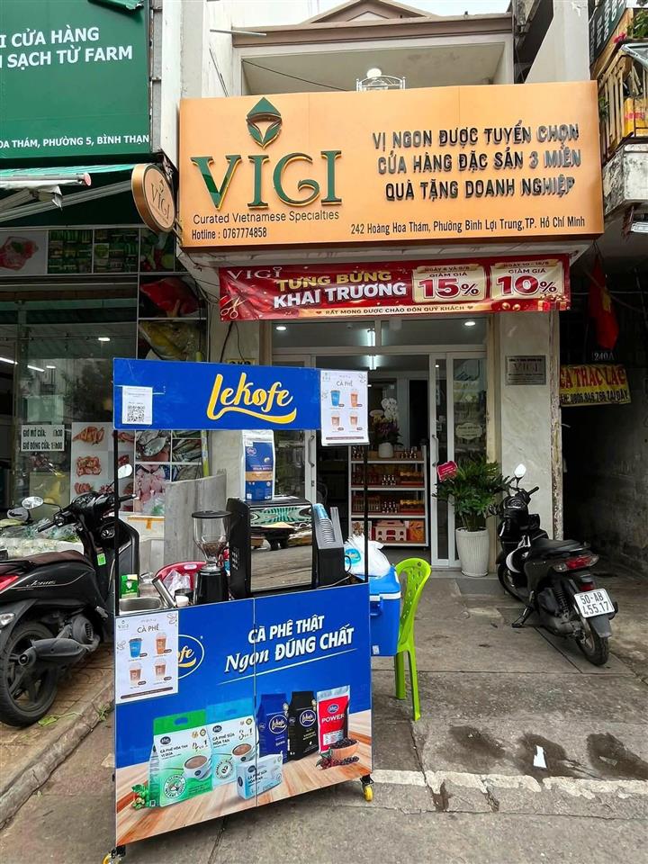 SANG NHƯỢNG CỬA HÀNG VIGI – ĐẶC SẢN 3 MIỀN và QUÀ TẶNG DOANH NGHIỆP PHƯỜNG BÌNH LỢI