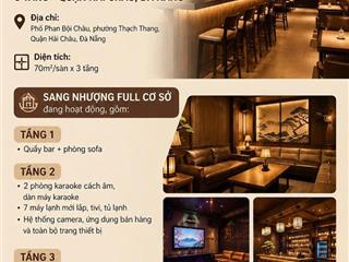 SANG NHƯỢNG QUÁN BAR – LOUNGE NHẬT ĐANG HOẠT ĐỘNG 3 TẦNG - QUẬN HẢI CHÂU, ĐÀ NẴNG