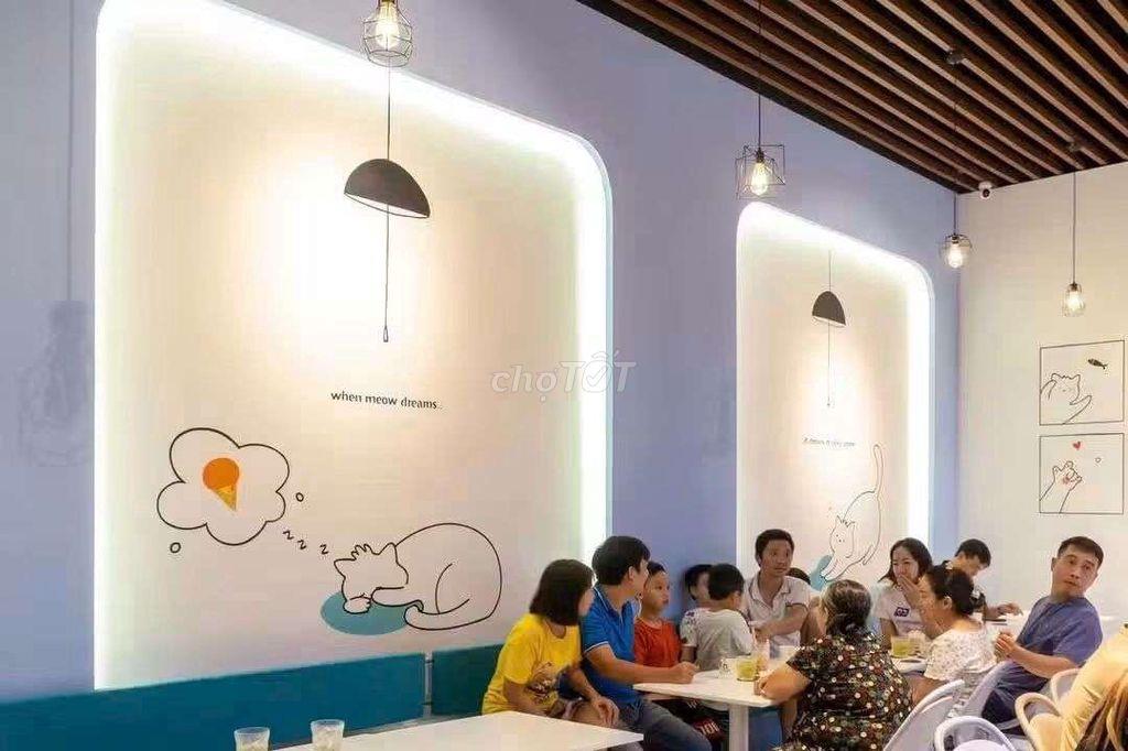 SANG NHƯỢNG QUÁN CAFR& KEM FULL NỘI THẤT