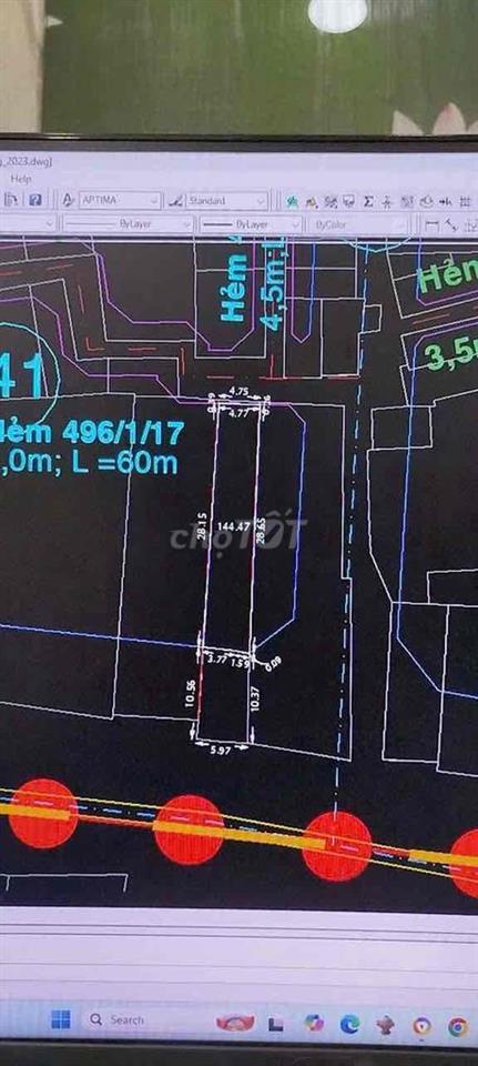 chính chủ bán nhà  hẻm tỉnh lộ 10 ngay chợ cây da sà. dtxd đủ 51.5m2