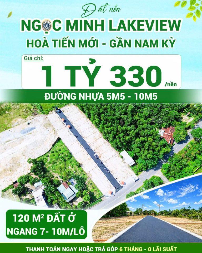  1,33 TỶ SỞ HỮU NGAY 120M² FULL THỔ CƯ HÒA TIẾN – ĐƯỜNG NHỰA 10,5M, SỔ SẴN SANG TÊN!