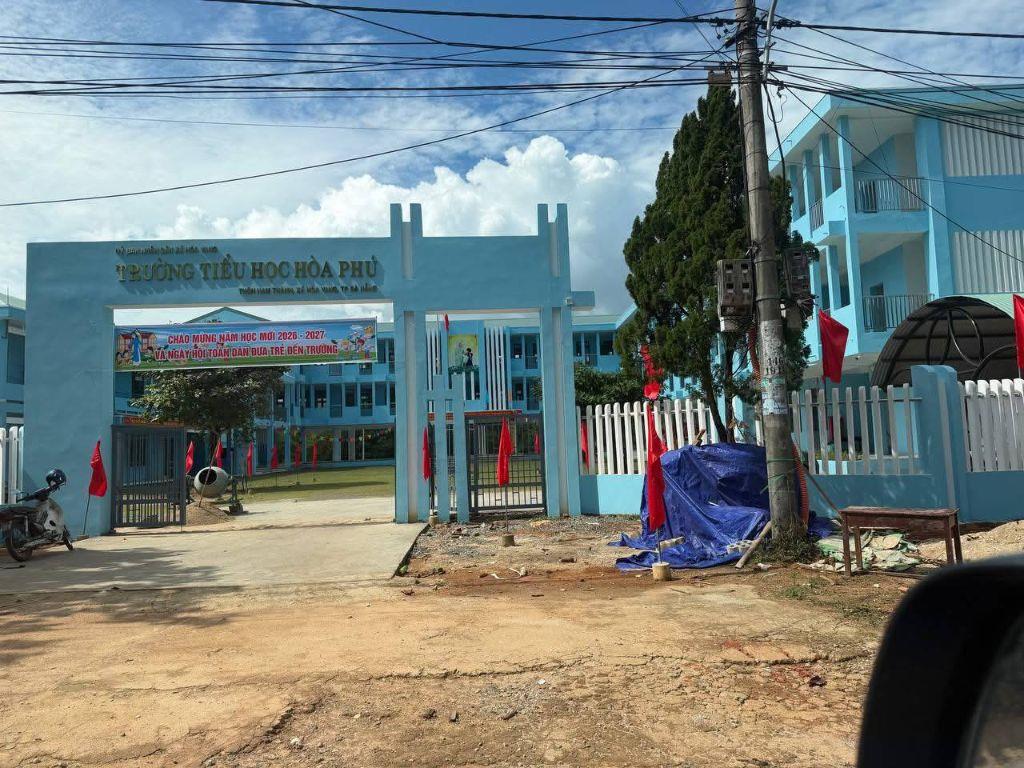 GIÁ TỐT CHO LÔ ĐẤT ĐẸP ĐỐI DIỆN TRƯỜNG TIỂU HỌC HÒA PHÚ – CHỈ 1 TỶ 390
